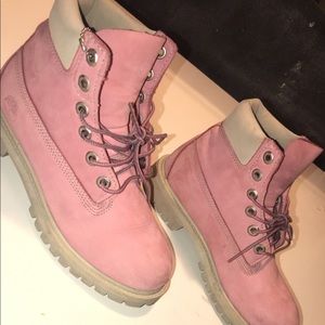 Pink timberlands